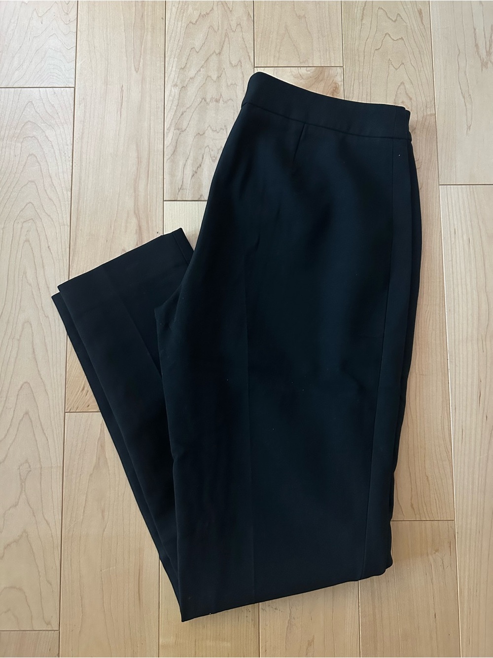 Hugo Boss Jet Black Dress Pants Trousers Office Siren Ankle